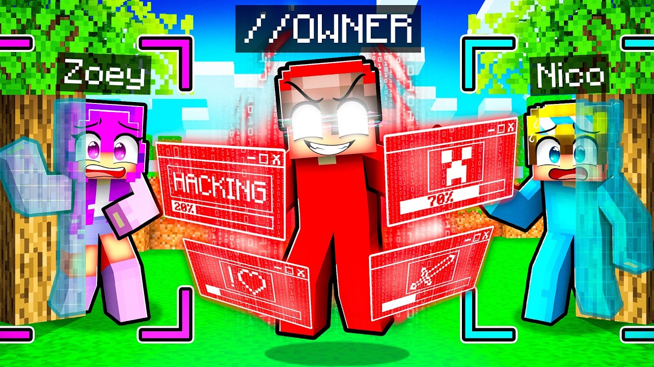 Using OWNER COMMANDS in Hide and Seek (Minecraft)
