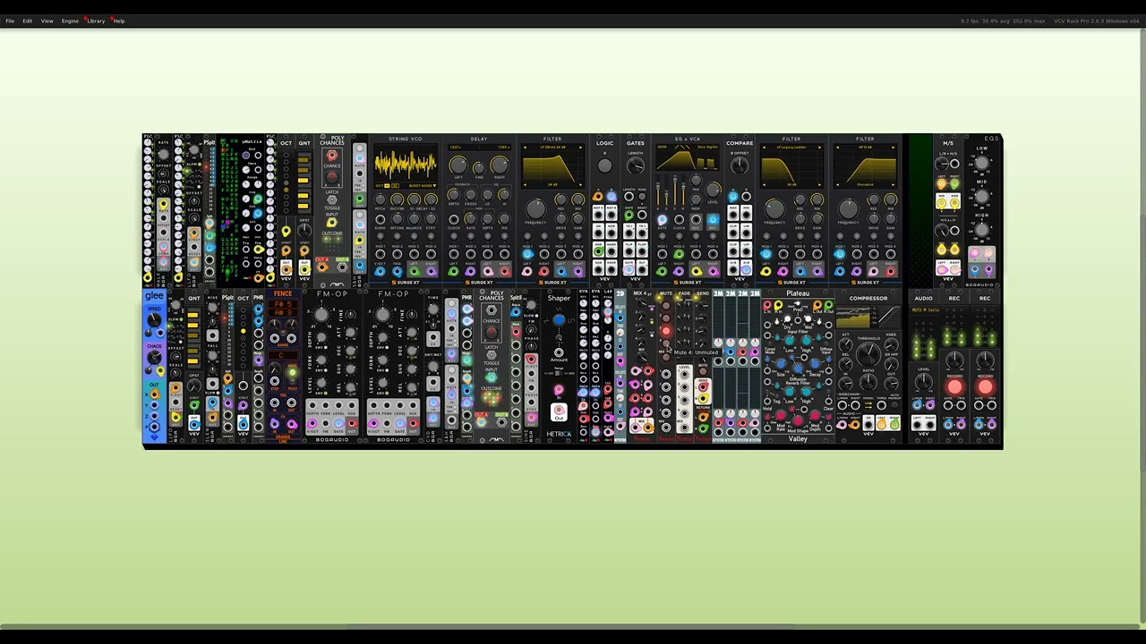 Undetermined Consequences of Swaying  |  VCV Rack