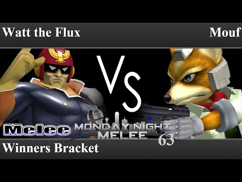 MNM 63 Melee - Watt the Flux (C Falcon) vs Mouf (Fox, Peach) - Winners Bracket