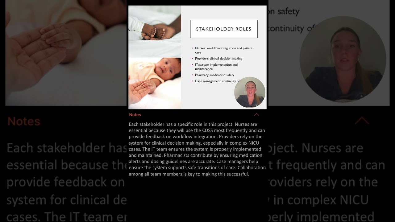 Powerpoint presentation Nursing Informatics