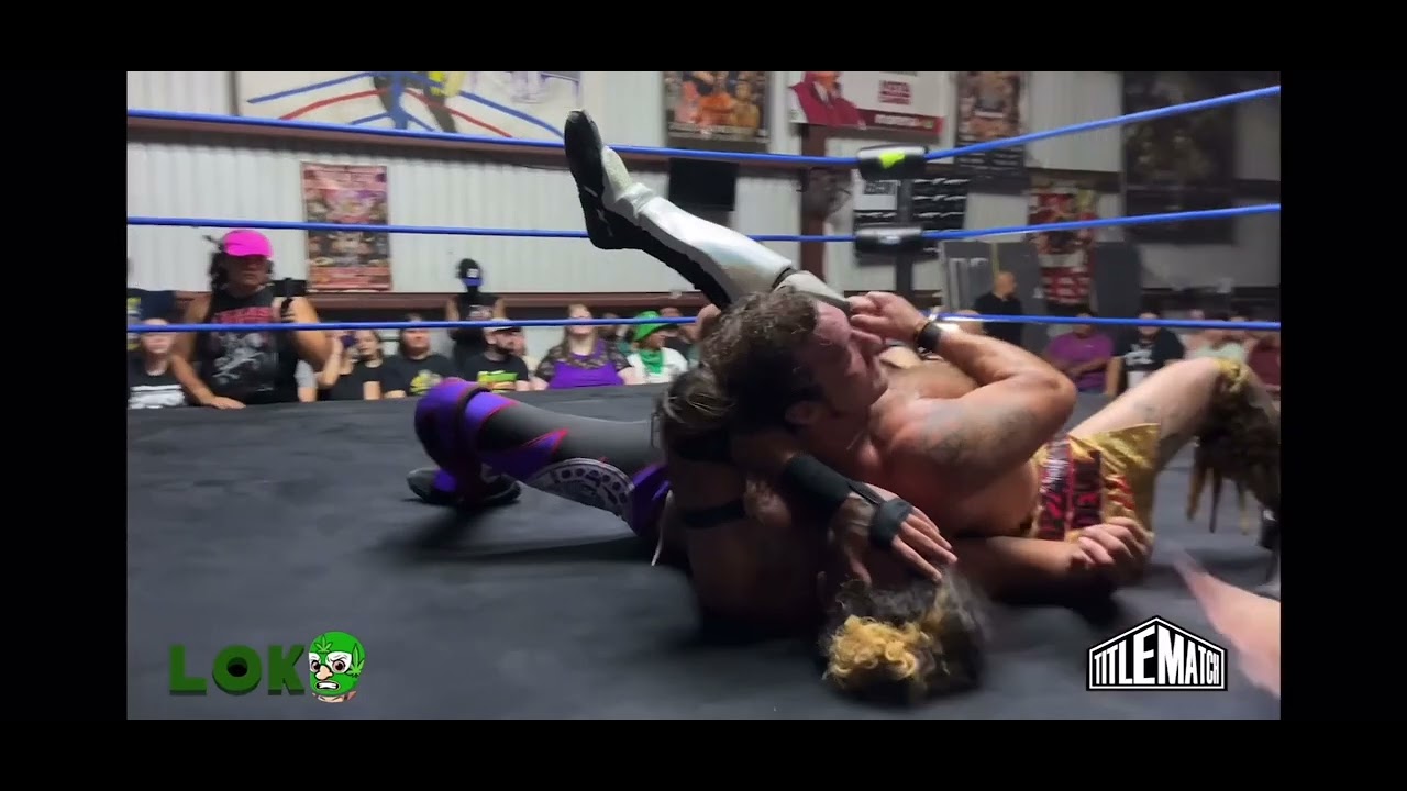 Terry Yaki vs Tarzan Duran  Loko Wrestling Presents: Dance with the Devil