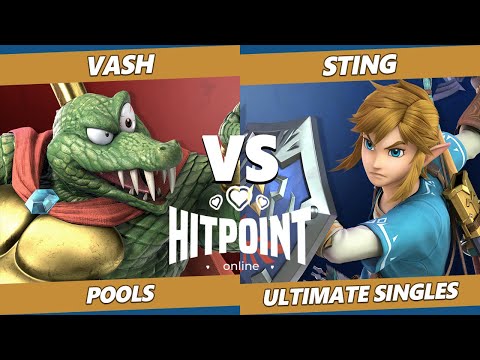 Hitpoint Online Pools - vash (K Rool) Vs. Sting (Link) Smash Ultimate SSBU