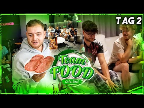 ERSTES DOWN SCHON AM 2. TAG???🥱🫠 Team Food Challenge mit Trymacs, Rohat, Abugoku & co. Tag 2🔥