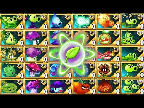 Random 30 Plants Max Level POWER-UP Battlez - Which Plant Will Win? - Pvz 2 Plant vs Plant