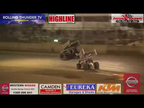 SRA Sprintcar Final 3rd March 2018