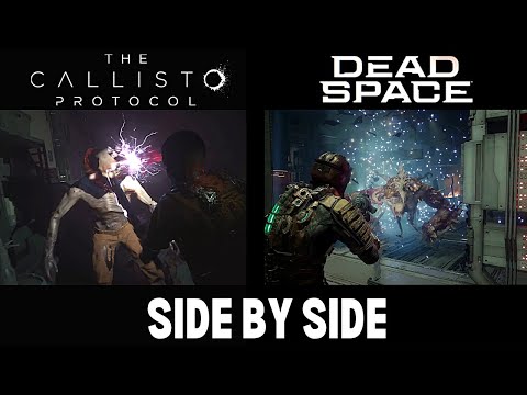 The Calisto Protocol vs Dead Space Remake | Trailers SIDE BY SIDE