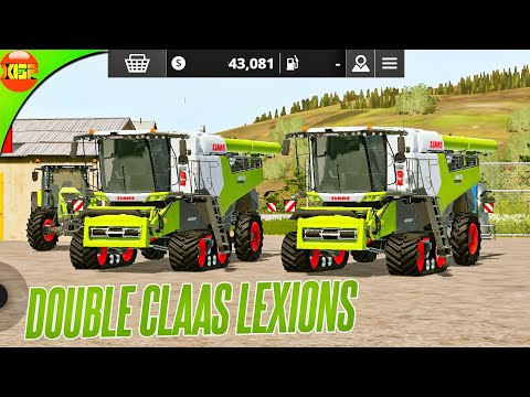 2nd Claas Lexion Harvester Challenge  | Only Claas Vehicles #41- Farming Simulator 20
