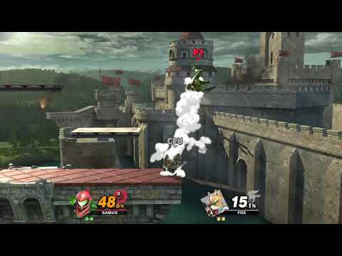 SSBU #10 | CPU Smash | Samus VS Fox