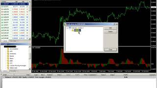 How do remove the indicator in Metatrader