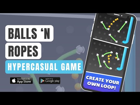 Balls 'N Ropes Gameplay, Android, iOS, Best Mobile Games - YouTube