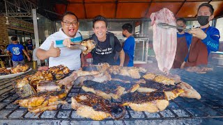 Filipino Food - Extremely Popular!! FISH BARBECUE + Kinilaw in Cebu, Philippines! - YouTube