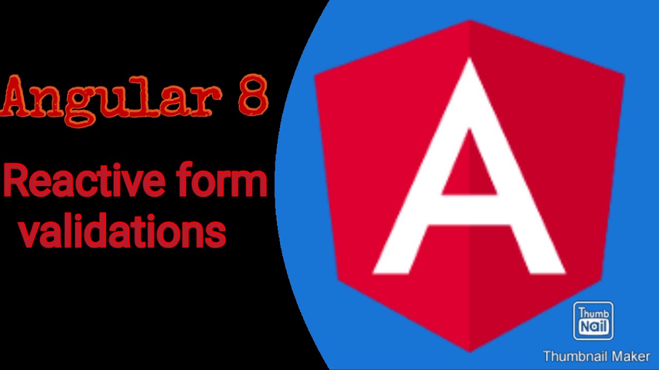 Angular reactive form submit form value and validations Angular 8