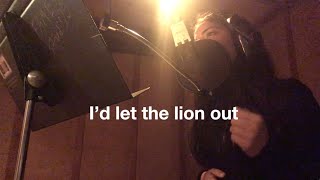 Let the Lion Out Acoustic Lyric Video Behind the Scenes (iPhone)