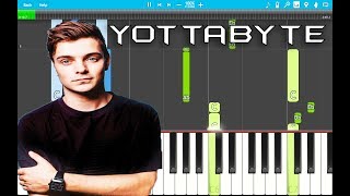 Martin Garrix - Yottabyte PIANO Tutorial EASY (Piano Cover)