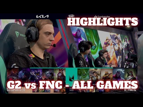 G2 vs FNC - All Games Bo5 Highlights | Grand Finals LEC Spring 2024 Playoffs | Fnatic vs G2 Esports