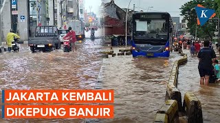 Download lagu Banjir Jakarta: 35 RT Terendam, Pohon Tumbang, Satu Tewas mp3