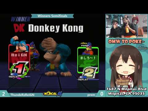 OMW to Poke~ #2 Winners Semis - ThundeRzReiGN (DK) vs. prem (Falco/Roy)