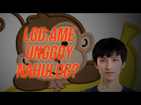 LGD.AME Unggoy Nahulog, Natuhog??! LGD VS IG GAME 1.