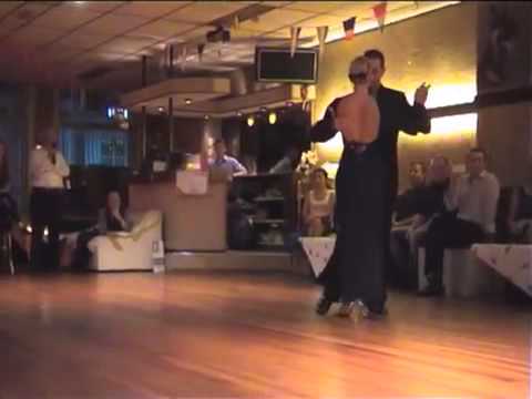  Michael Nadtochi  and  Eleonora Kalganova  are  dancing  to  "  Naranjo En Flor  "