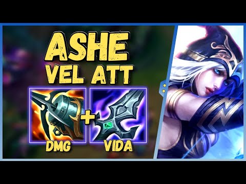 ASHE ADC CONTRA SCRIPT NO LOL | BUILD SERÁ O TERROR DOS TANQUES NO PRÓXIMO PATCH | LEAGUE OF LEGENDS
