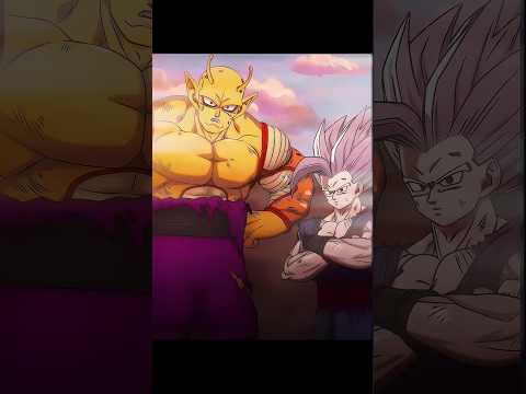 Beast Gohan and orange picolo 🥶 #anime #db #dbs #dbz #gohan #picolo #pan #goku #vegeta #viral