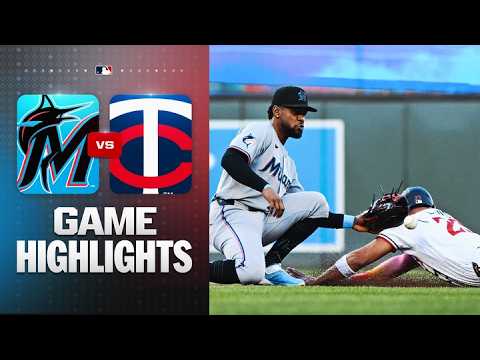미네소타 VS 마이애미 3:0 MLB 스포츠하이라이트