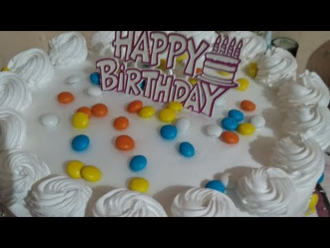 WHITE FOREST GEMS CAKE |  YUMMY | RUPAM CAKE