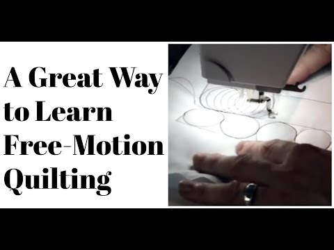 Nysha Nelson Preview -Adventures in Free-Motion Quilting Class Begins Jan 1, 2018