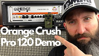 Video thumbnail for Orange Crush Pro 120 CR120H - Solid State Doom Amp by Does It Doom?