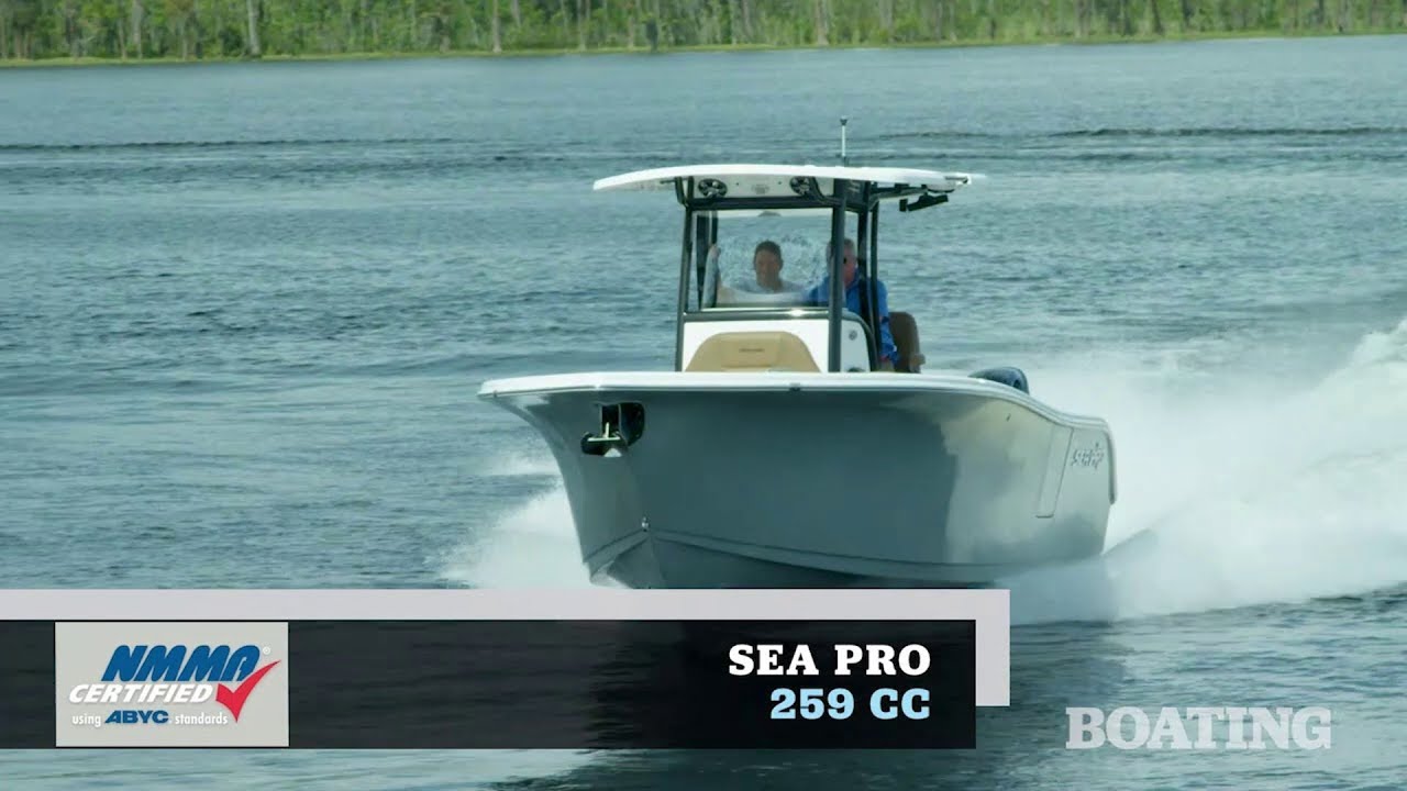 Руководство пользователя Sea Pro 259 CC