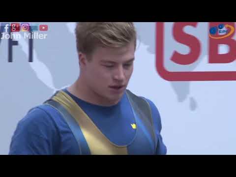 Emil Norling – 1. Platz 887,5 kg Gesamt – 105 kg Klasse 2019 EPF Classic Open