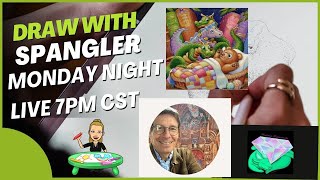 Draw With Spangler Monday Night Live 7pm CST