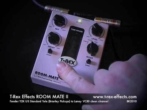 T Rex Effects: ROOM MATE II (Telecaster to Laney VC50 clean channel)