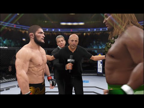 Khabib vs. Samoan Sumo - EA Sports UFC 4 - Eagle Fights 🦅