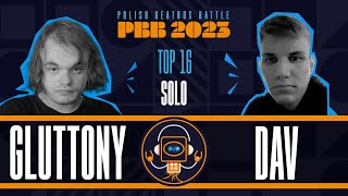  - Gluttony vs Dav 🎤 Polish Beatbox Battle 2023 🎤 Solo 1/8