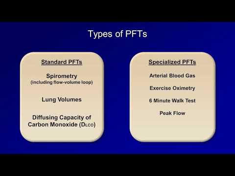 Pulmonary Function Tests PFT  Lesson 1   An Introduction