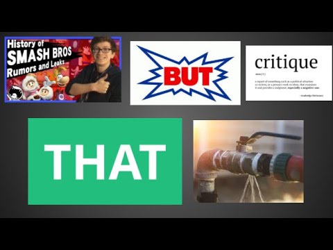 History of Smash Bros. Rumors and Leaks by Scott The Woz but it's only Critique That Leak