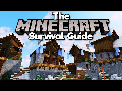 EPIC Snow Village Transformation - Minecraft Survival!