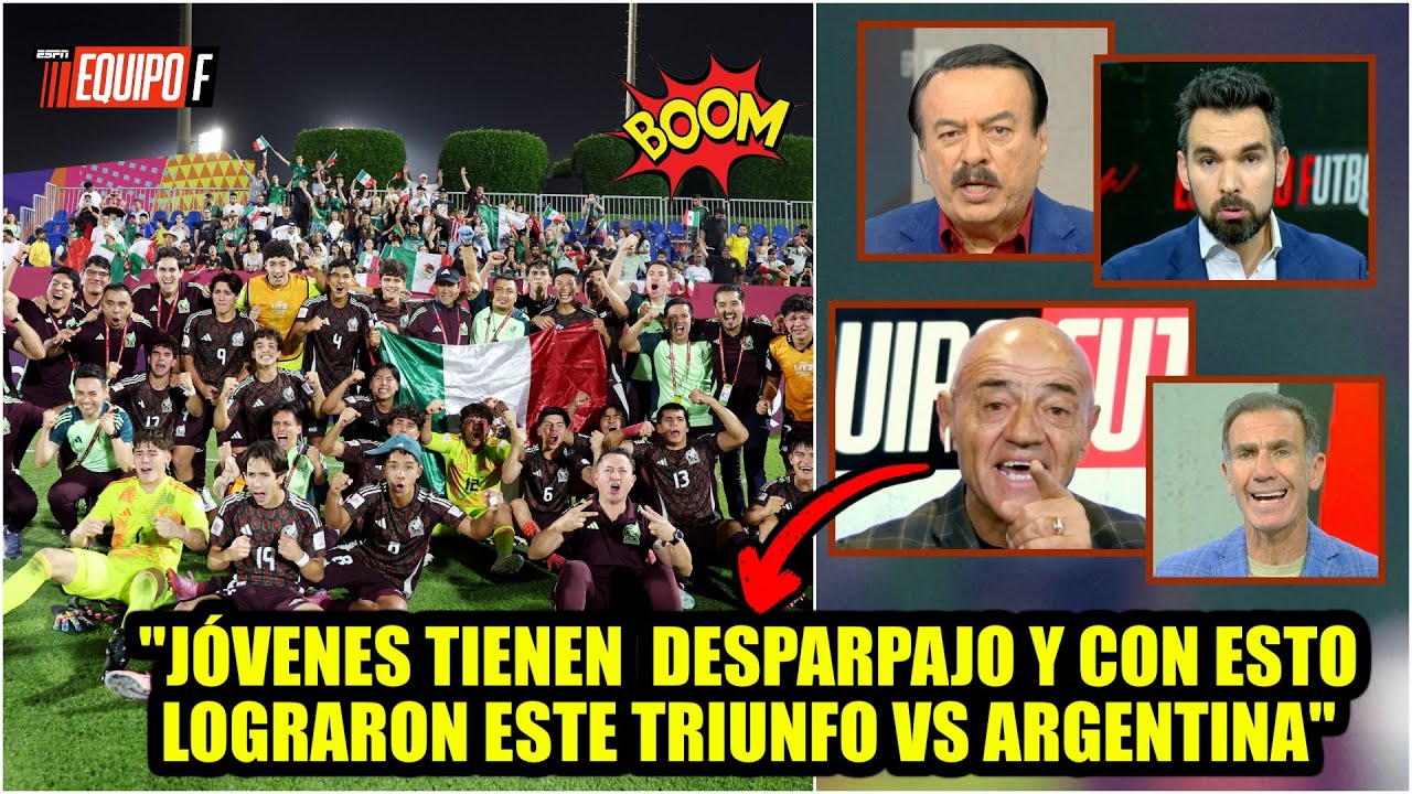 MÉXICO DIO GOLPE DE AUTORIDAD al ELIMINAR a Argentina del Mundial Sub17. Avanzó a octavos | Equipo F
