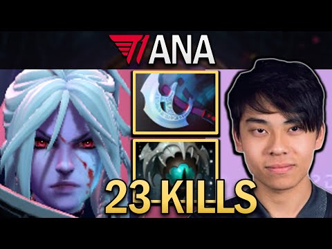 Drow Ranger Dota 2 Gameplay T1.Ana with 23 Kills and Manta Style