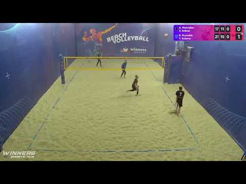 14:00 A. Matvieiev / V. Kelbas - R. Prytuliak / Y. Sulyma 20.11.2022 | Winners Beach Volleyball