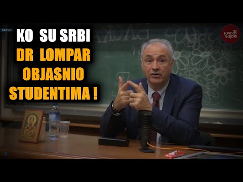 Prof. dr Milo Lompar studentima u blokadi održao predavanje: Ko su Srbi danas i nekada!
