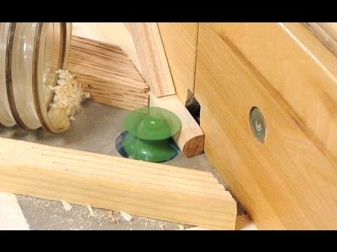 Making dowels with a half-round router bit