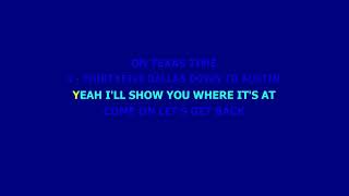 Texas Time ( Keith Urban ) - Karaoke Fair Use