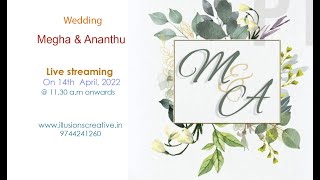 Wedding  Megha & Ananthu
