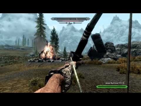 Elder Scrolls V: Skyrim - You Attack Giants = Get Smooshed or Help You Fly!