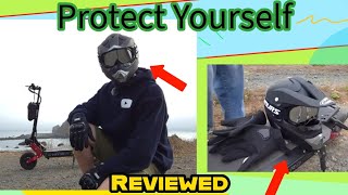 OUMURS DOT ATV Dirt Bike Helmet Set unboxing and  Review 🛡️ | Ultimate Off-Road Protection + Style!