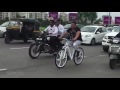 Salman Khan Riding A Bicycle At Bandra Reclamation Worli Sea Link Road