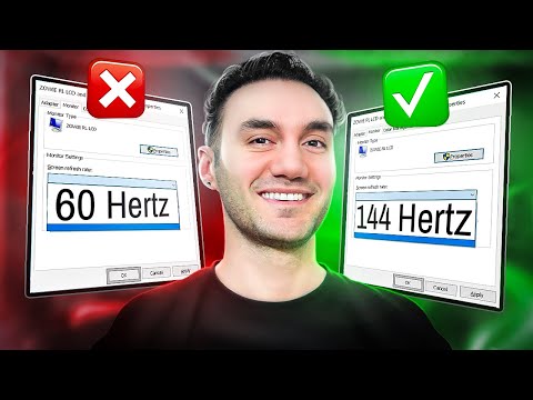 How To Fix Monitor Not Showing 144Hz
