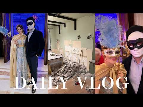 Daily vlog | Cum a fost la Balul Bridgerton & renovam bucataria si deja e de nerecunoscut ❤️